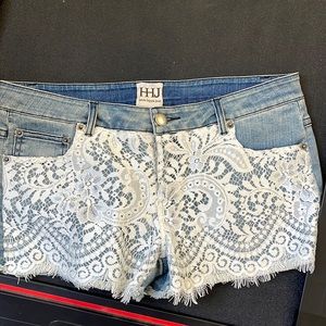 Haute Hippie Jean shorts